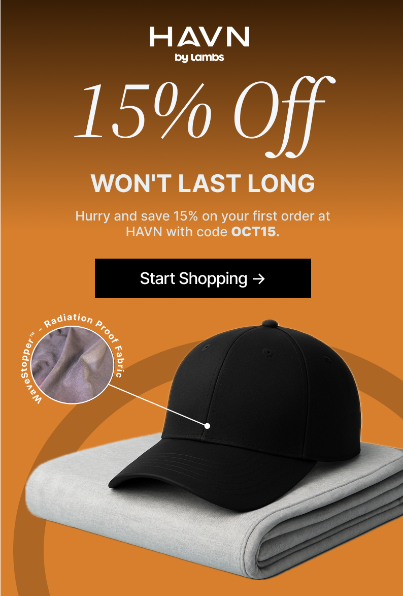 Hurry and save 15% on your first order at HAVN with code OCT15.