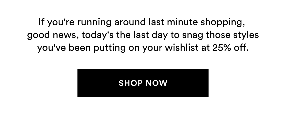 SHOP NOW >> 
