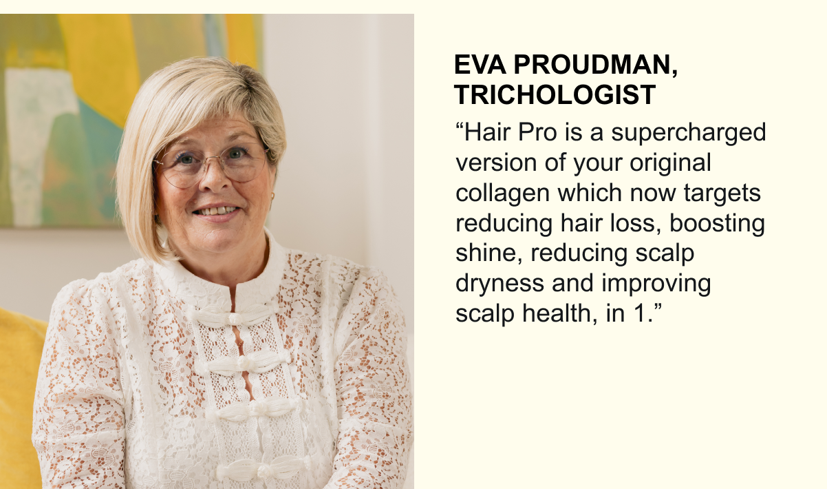 Eva Proudman, Trichologist.