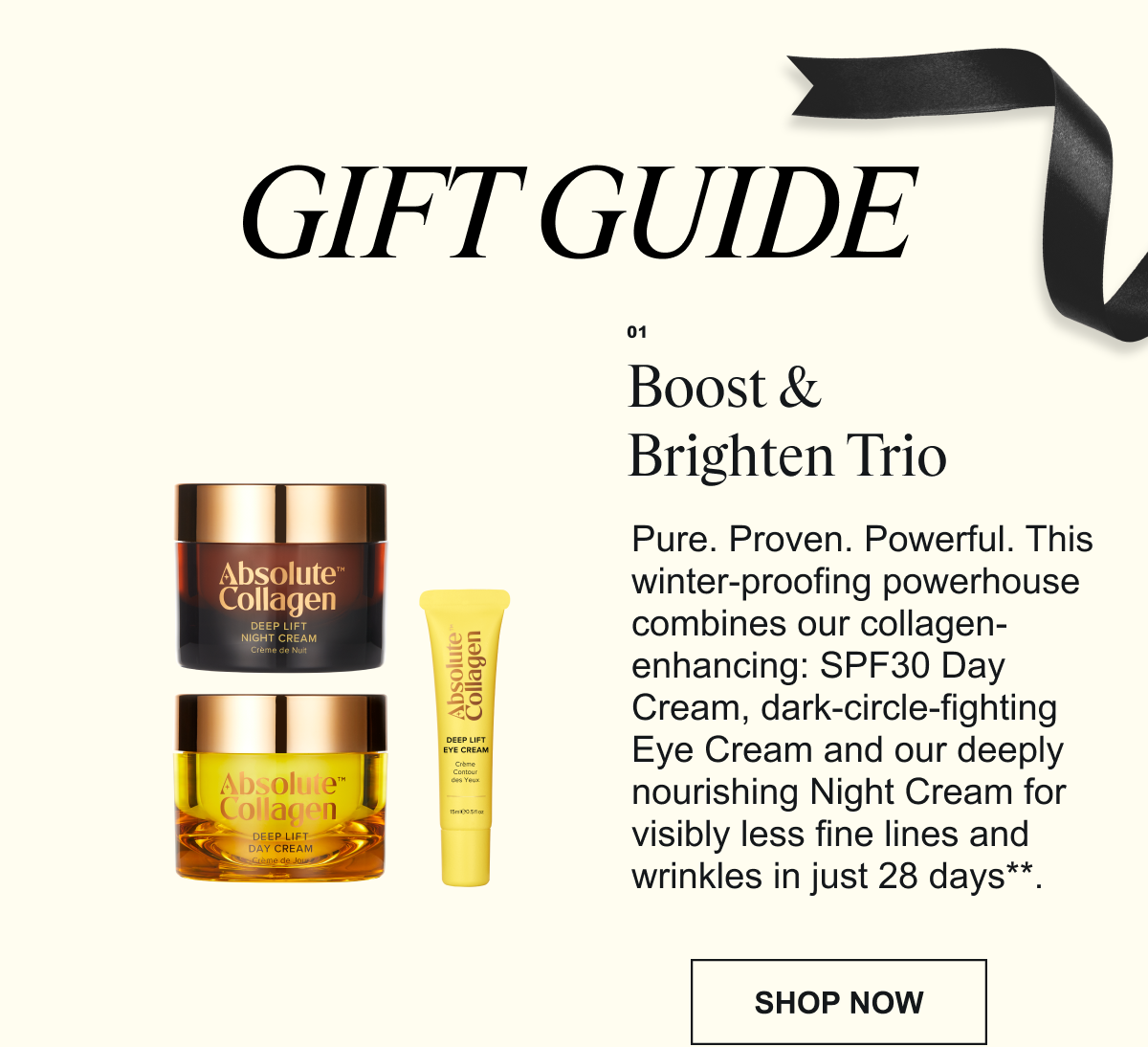 boost & brighten trio