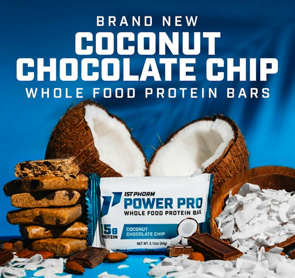 Brand New Coconut Chocolate Chip Power Pro Bars