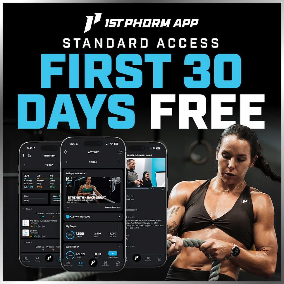 1st Phorm App - First 30 Days Free
