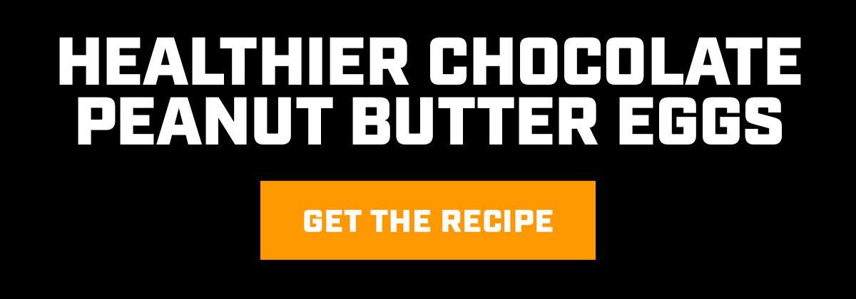 Healthier Chocolate Peanut Butter Eggs - Title