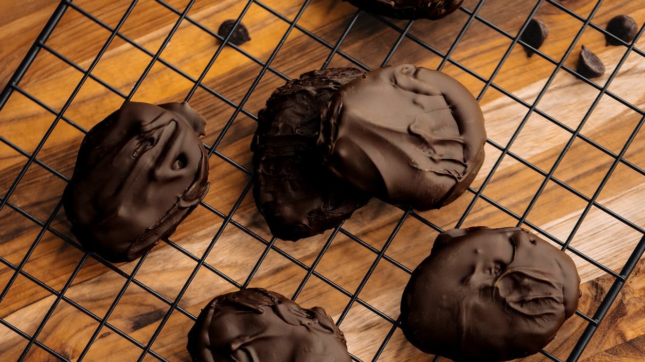 Healthier Chocolate Peanut Butter Eggs - Photo