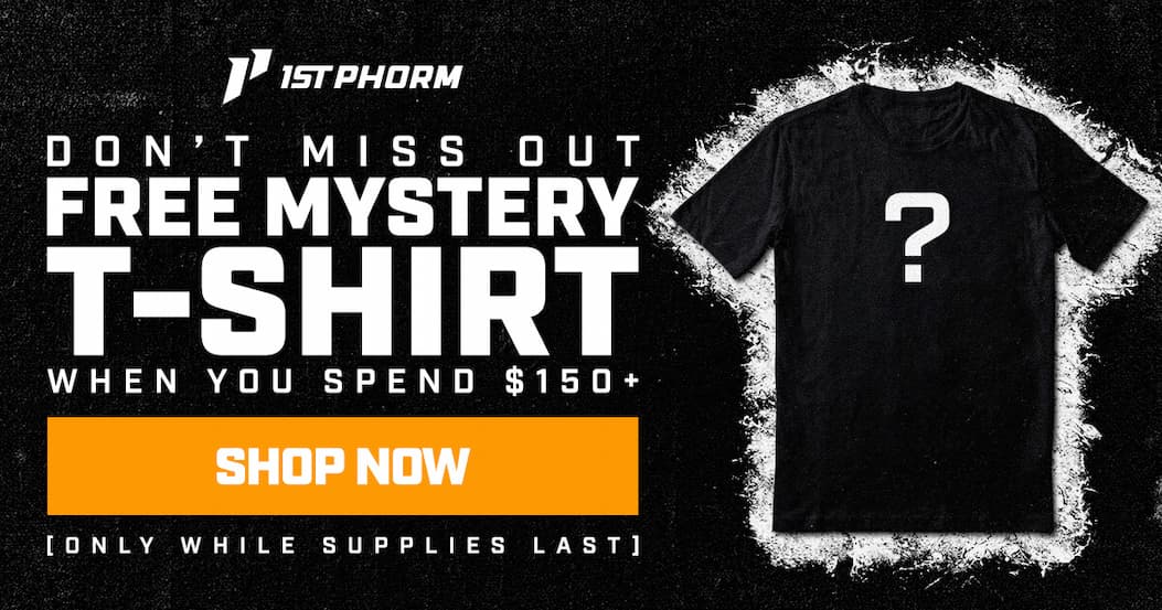 Free T-Shirt With Order of $150 or More!