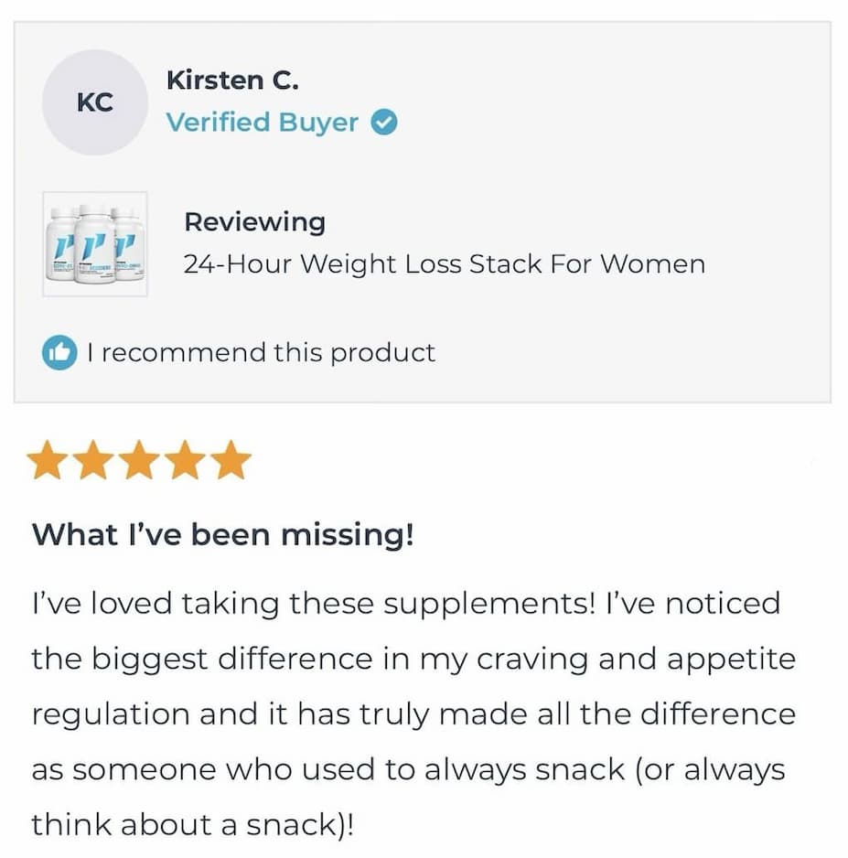 24-Hour Weight Loss Stack For Women Review