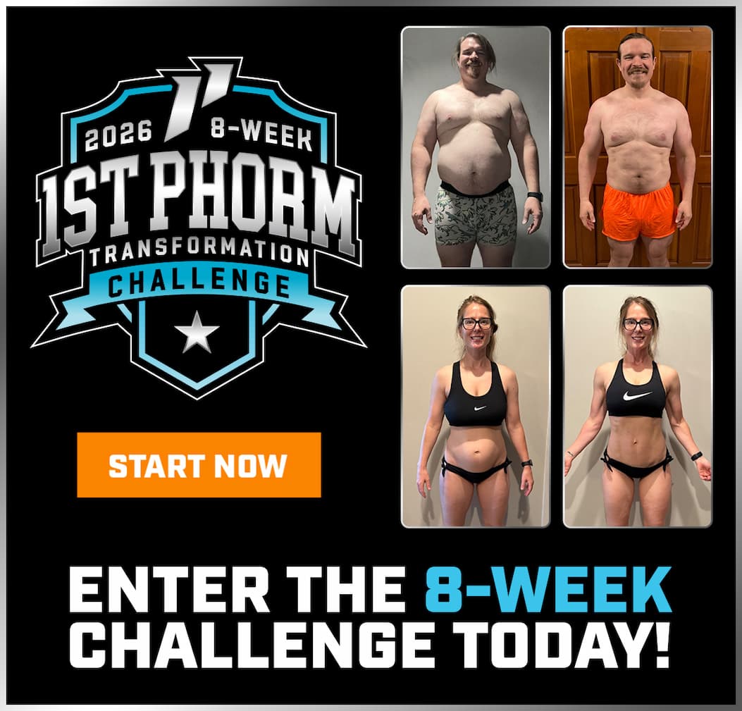 1st Phorm App - Enter the 8-week Challenge Today
