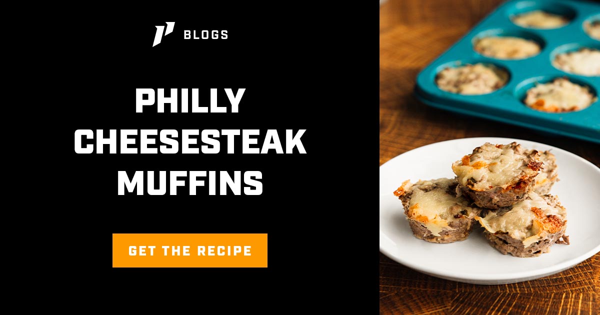 Philly Cheesesteak Muffins Recipe