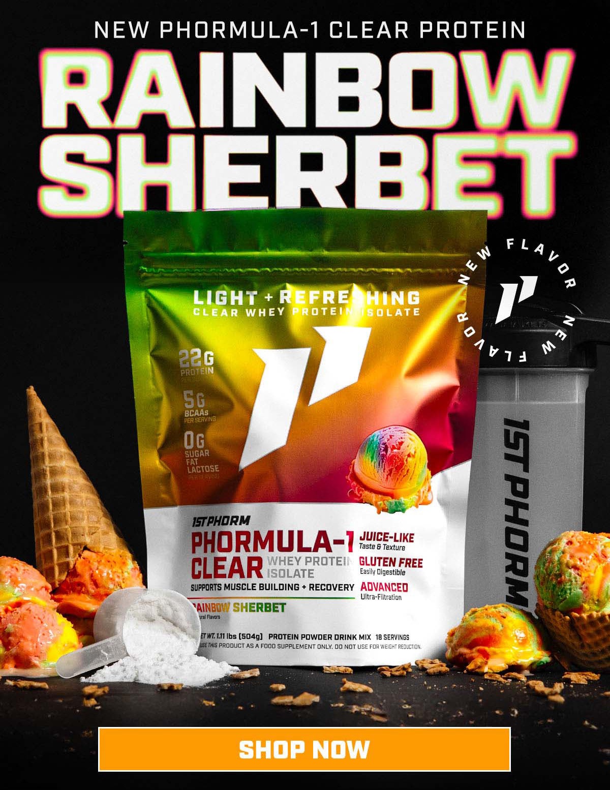 Phormula-1 Clear - Clear Whey Protein Isolate