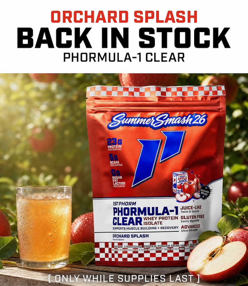 Orchard Splash Phormula-1 Clear - Back in Stock