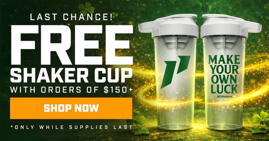 Free Shaker With Order of $150 or More!