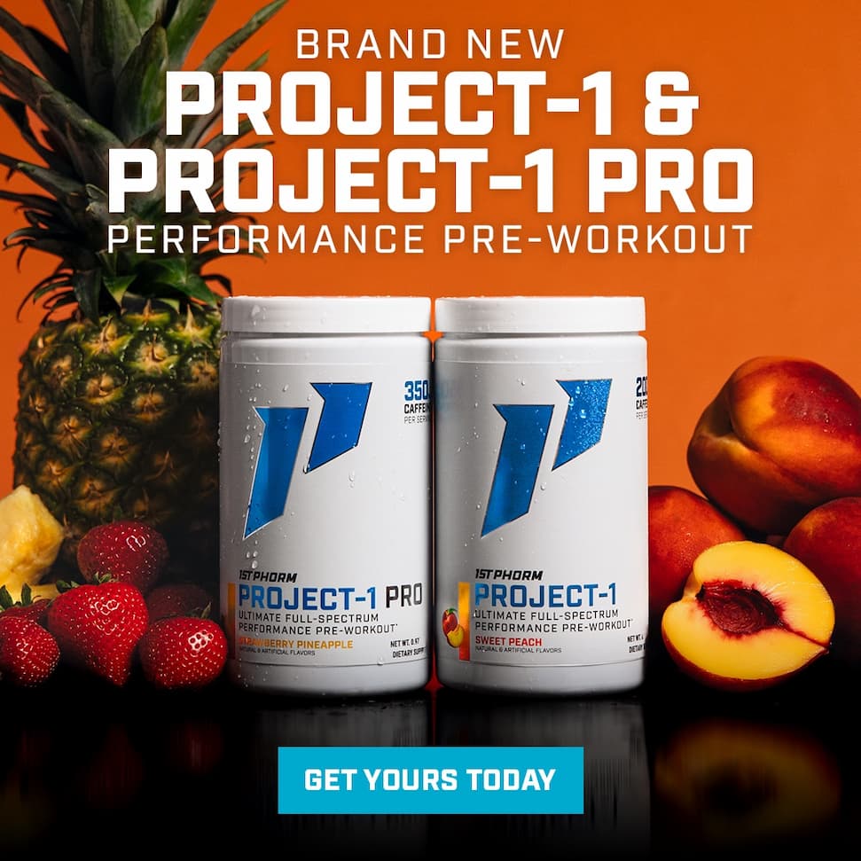Project-1 Pre-Workout - 2 New Formulas