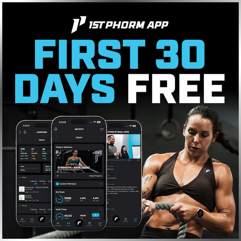 1st Phorm App - First 30 Days Free