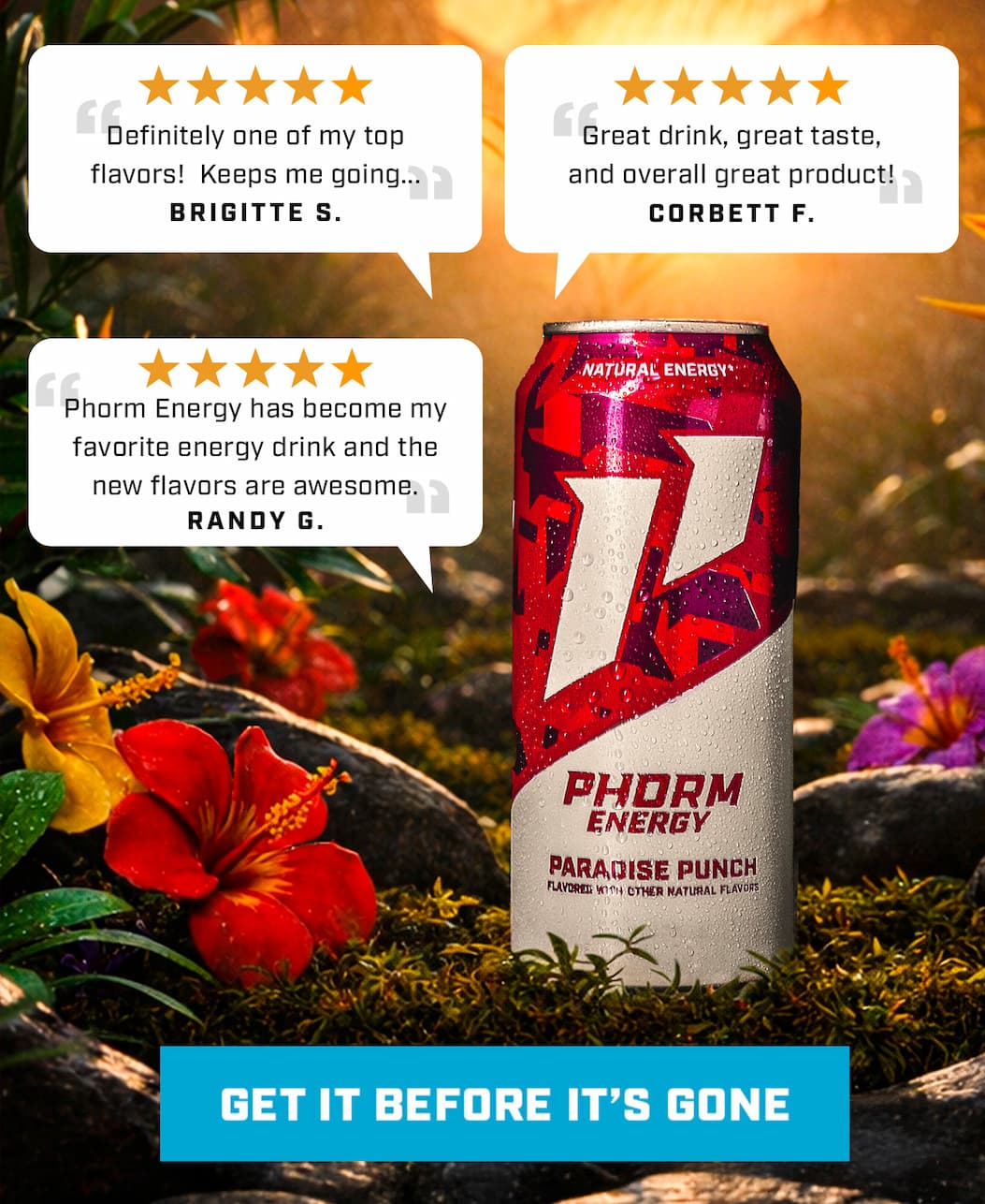 Paradise Punch Phorm Energy - Back in Stock