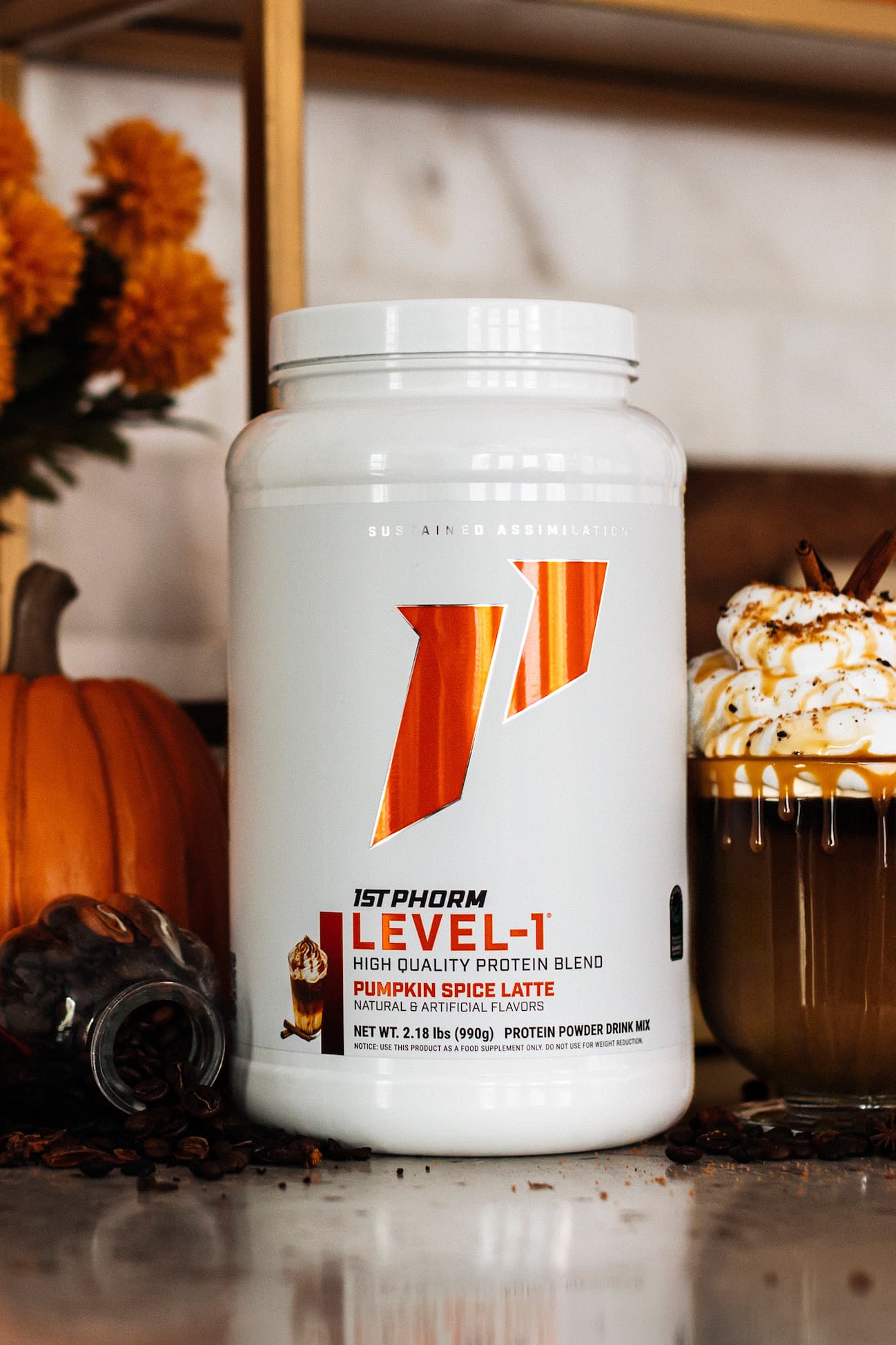 Pumpkin Spice Latte Level-1 Protein