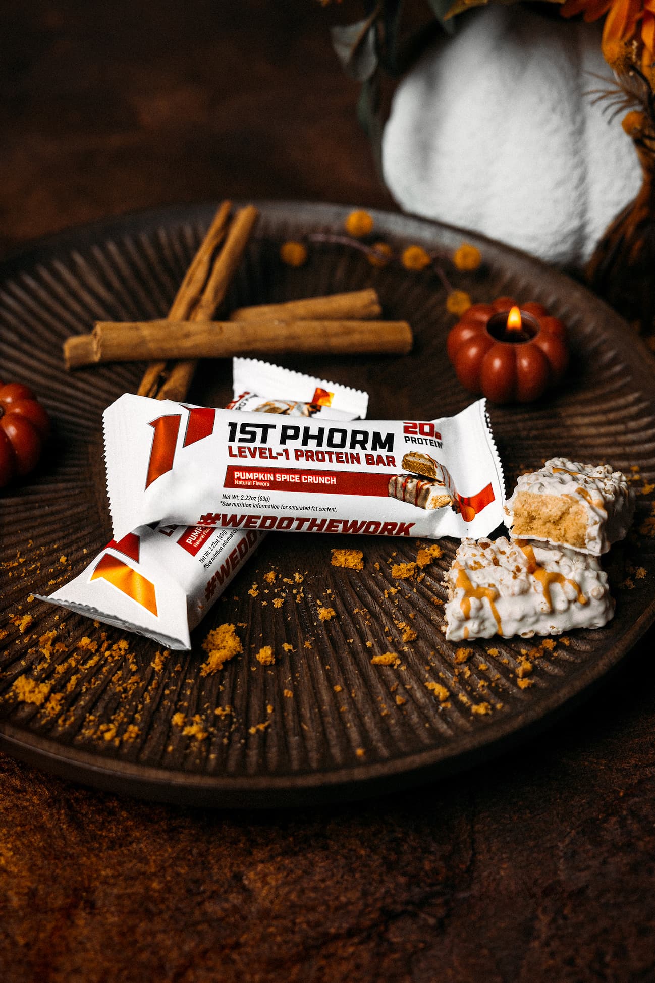 Pumpkin Spice Crunch Level-1 Bar