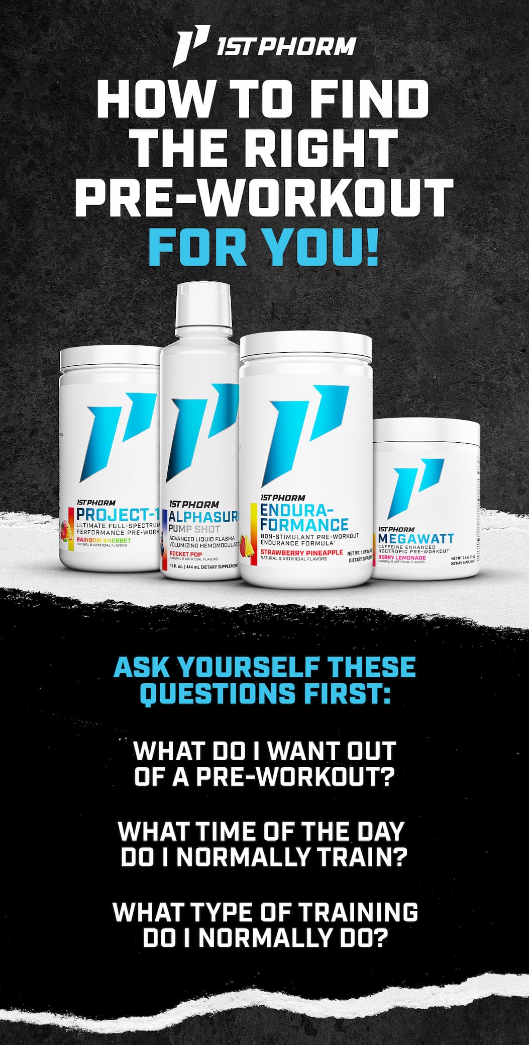 How To Find The Right Pre-Workout For You!