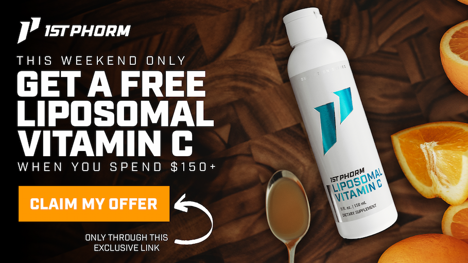 Free Liposomal Vitamin C With Order of $150 or More!
