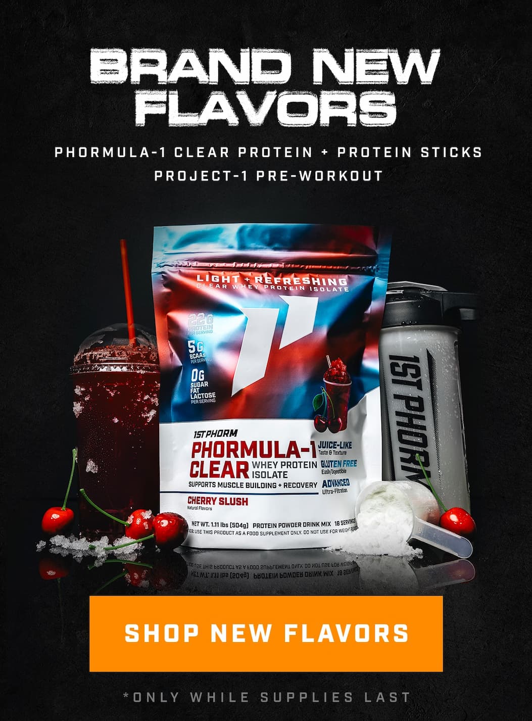 NEW PROTEIN STICK FLAVORS