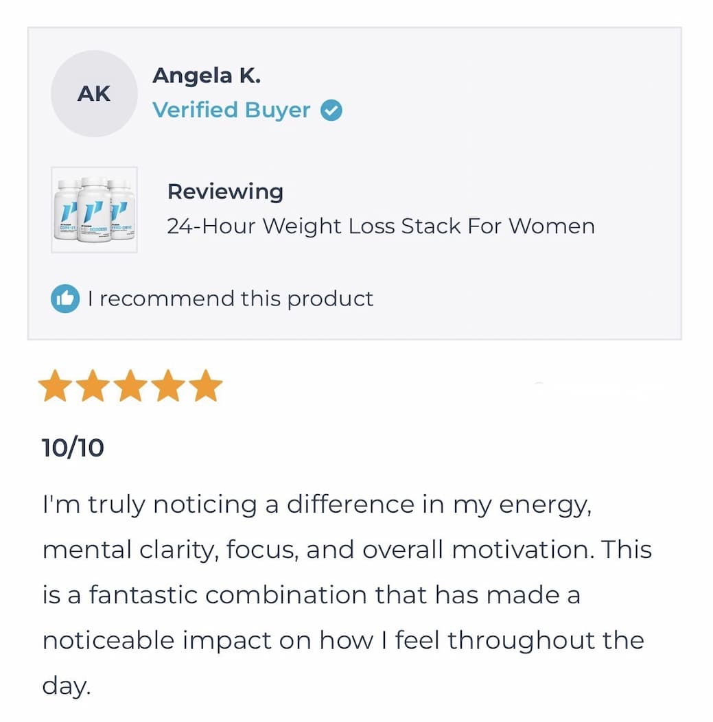 24-Hour Weight Loss Stack For Women Review