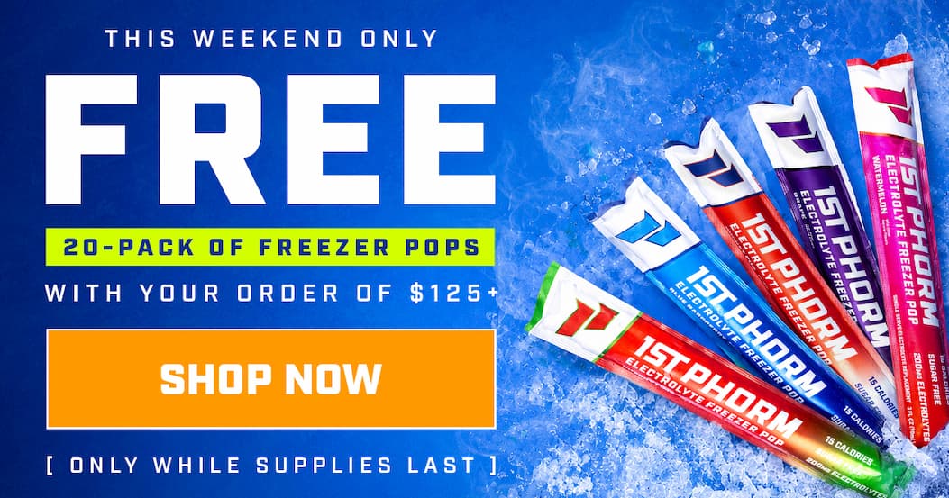 Free Freezer Pops - Any order over $125