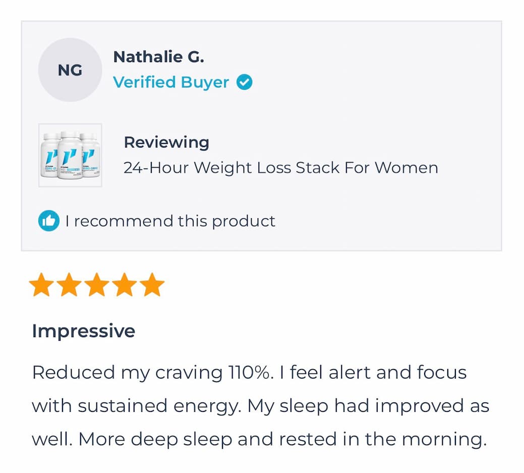 24-Hour Weight Loss Stack For Women Review