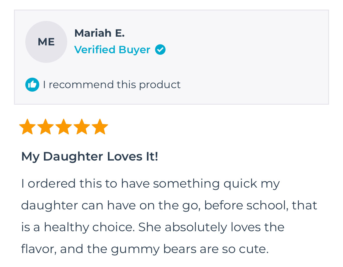 Kiddo Daily Stack - 5 Star Review