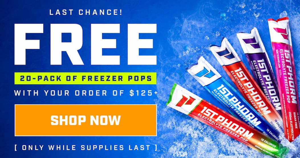 Free Freezer Pops - Any order over $125