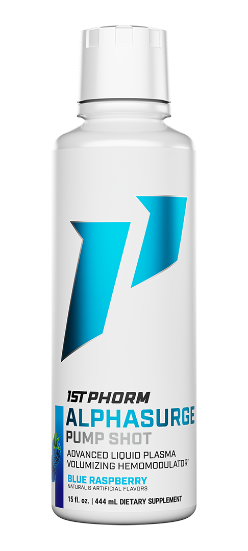 AlphaSurge Pump Shot - Blue Raspberry