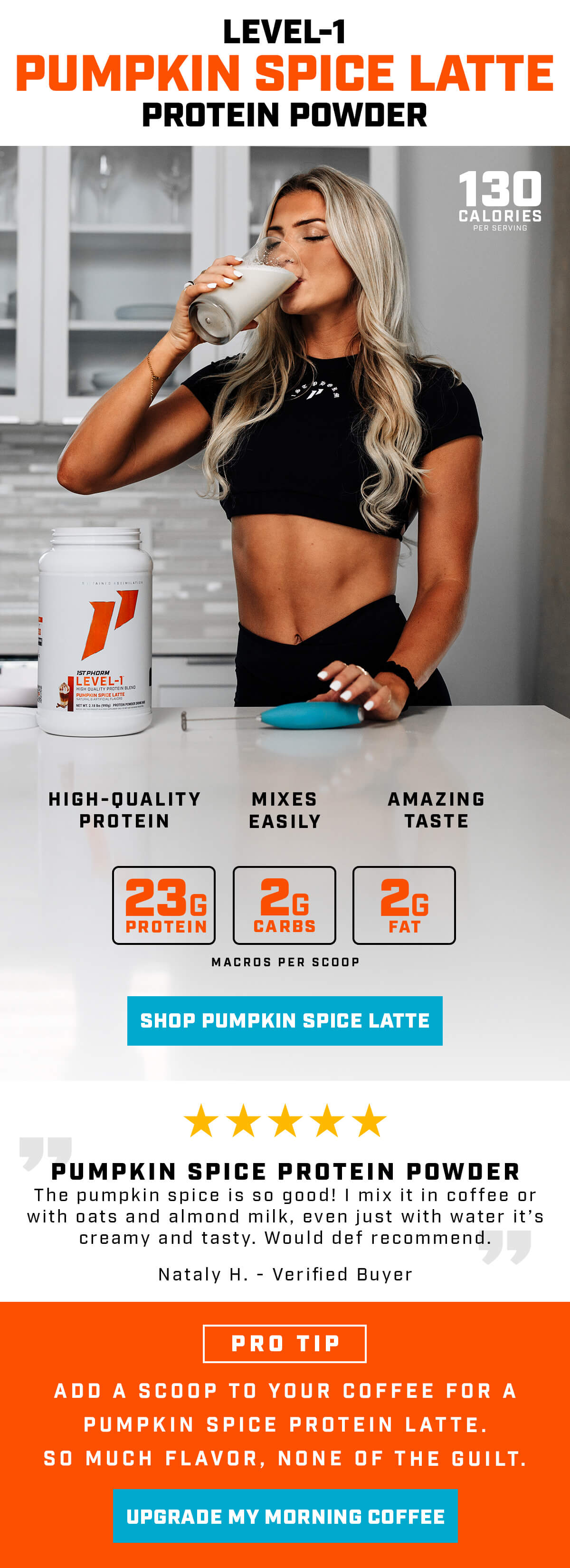 Pumpkin Spice Latte Level-1