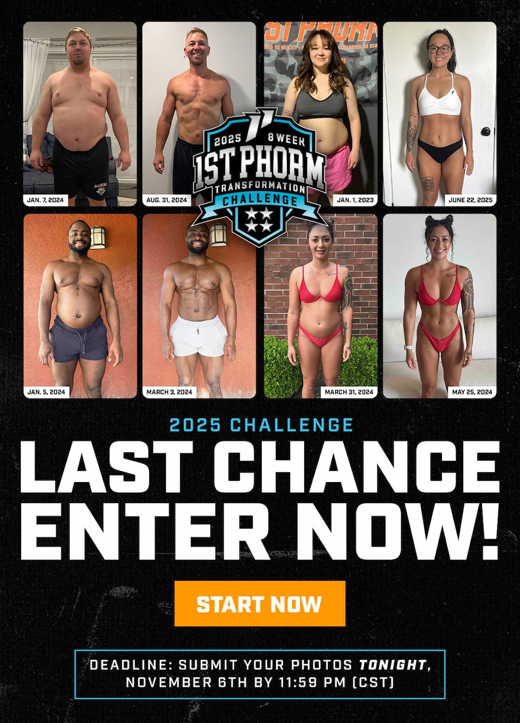 Last Chance To Enter