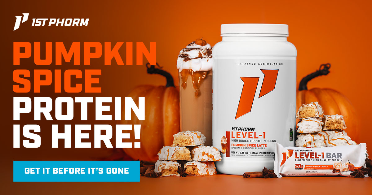 Pumpkin Spice Protein is Here!