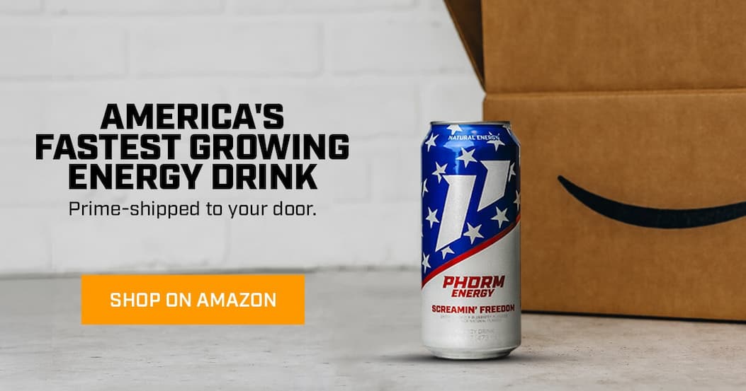 Phorm Energy. Now on Amazon.