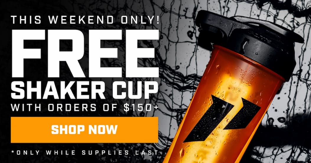 Free Shaker Cup w/ Orders of $150+