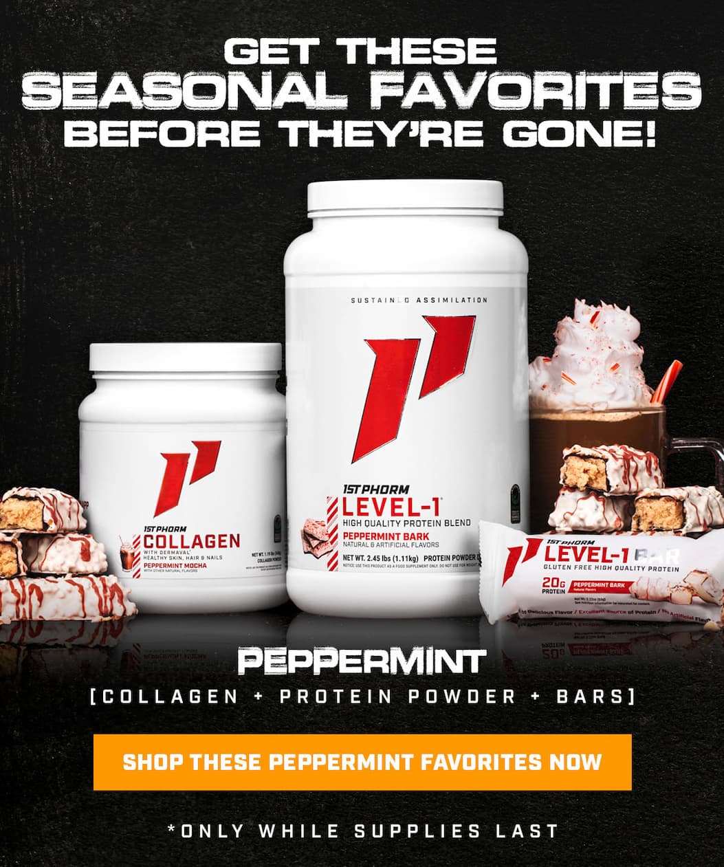 Limited-Time Only - Peppermint Protein Flavors