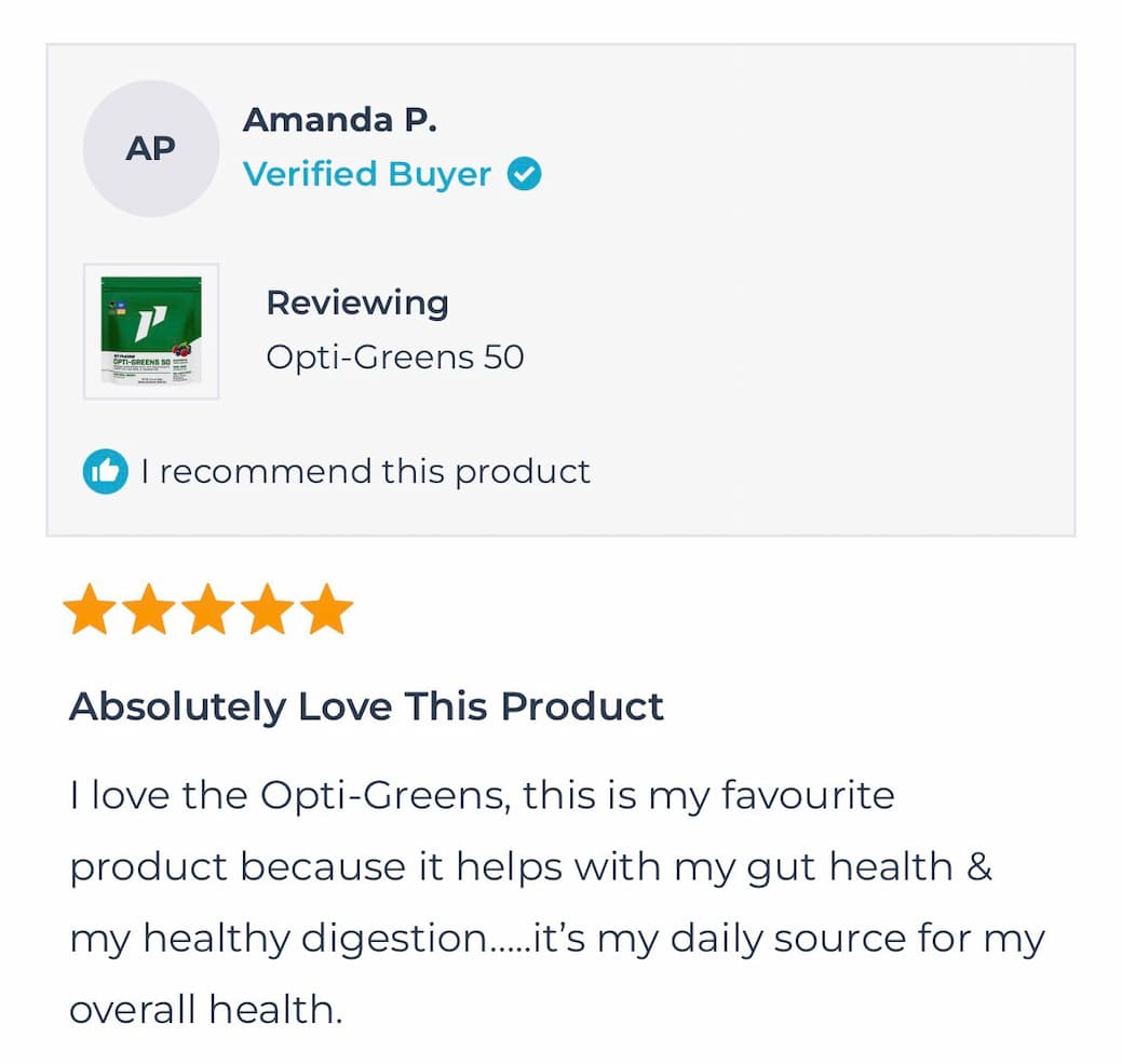 Opti-Greens 50 - Review
