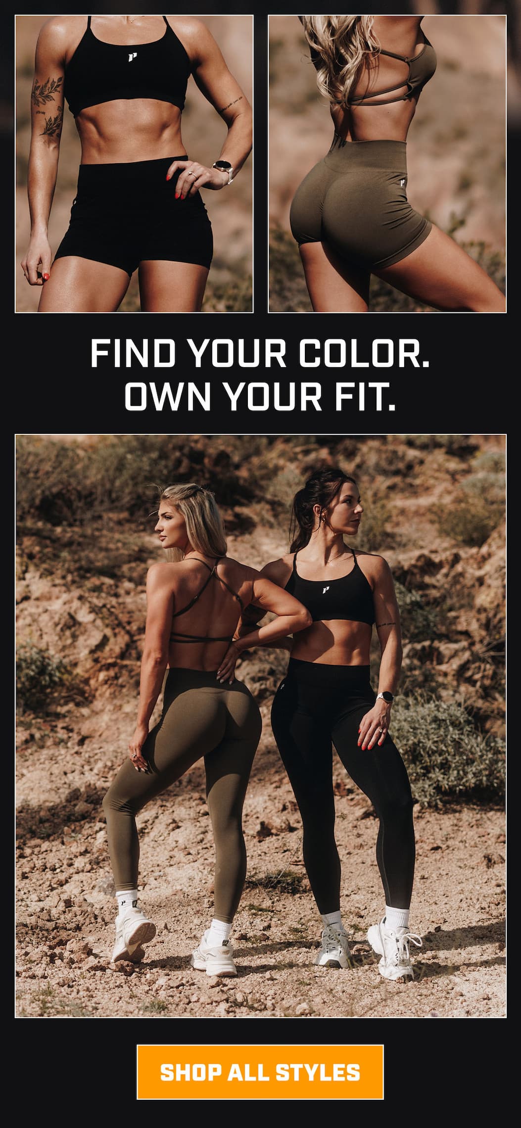 Find Your Color. Own Your Fit.
