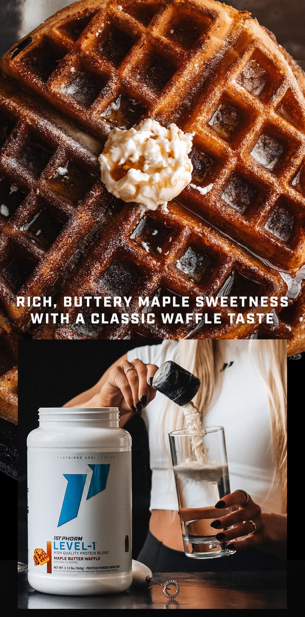 New Level-1 Maple Butter Waffle