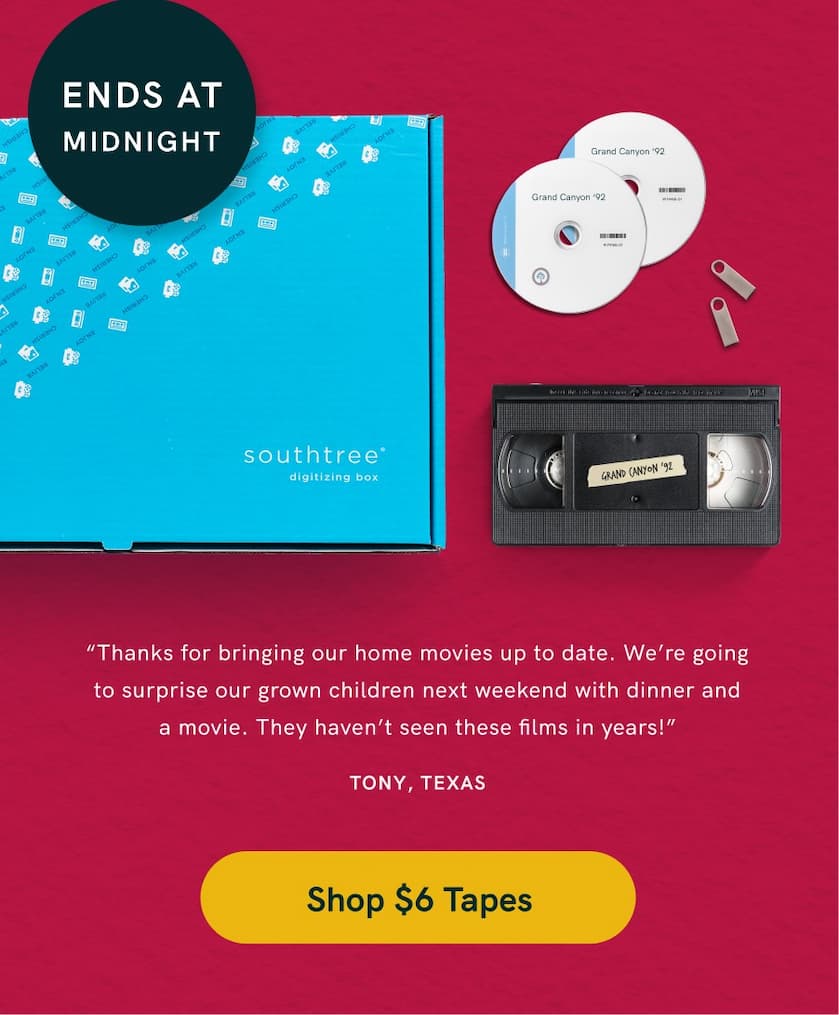 $6 Tape Transfers