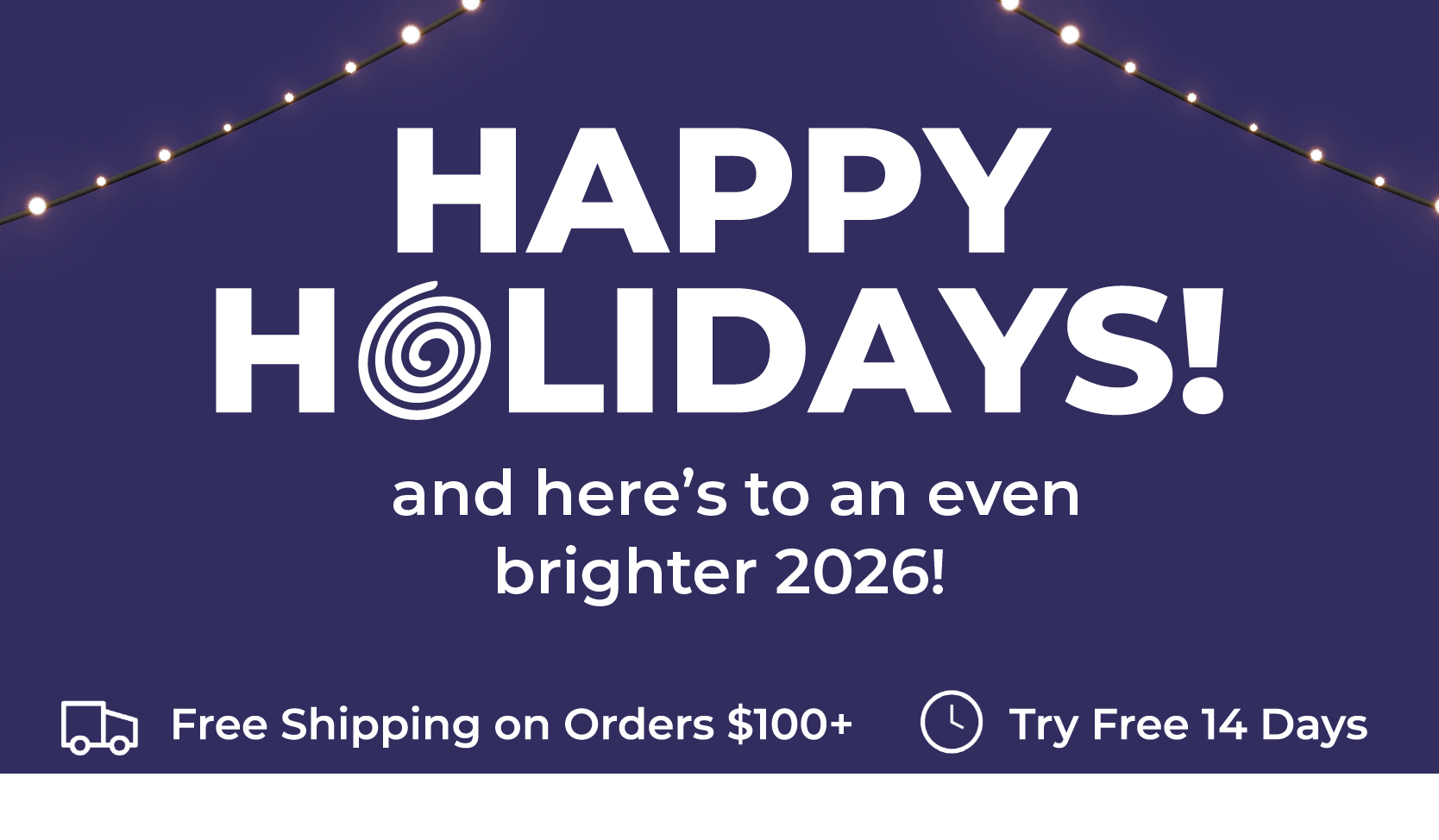Happy Holidays, and here's to an even brighter 2026!