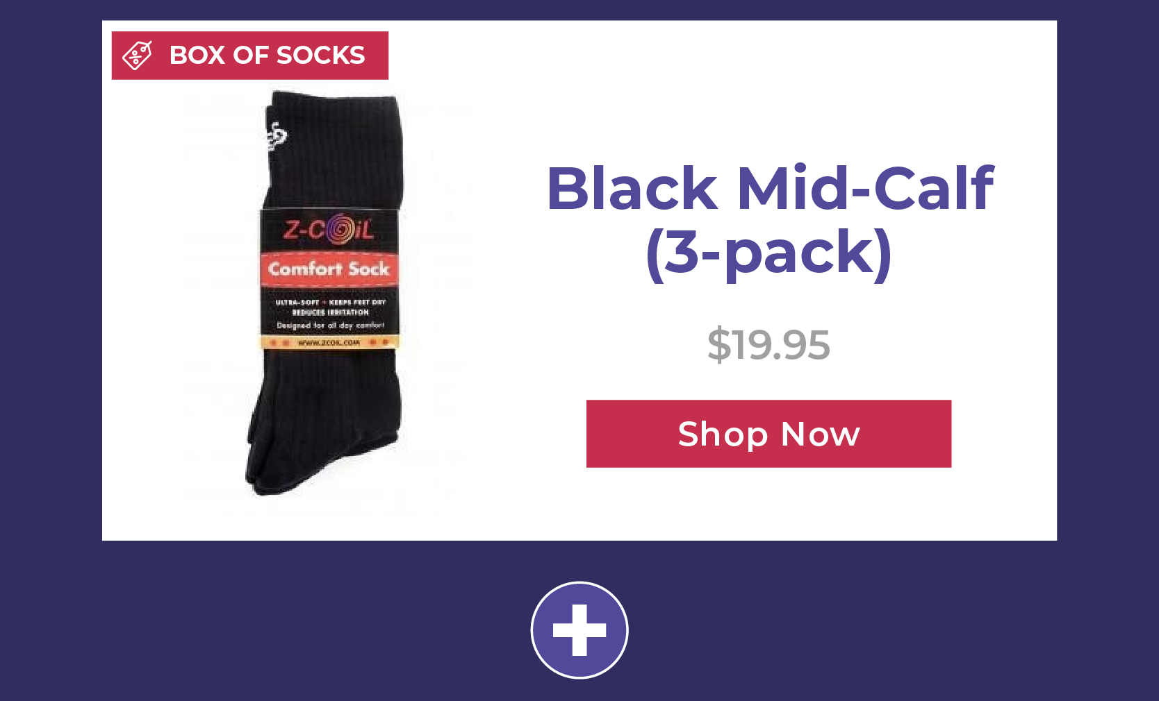 Black Mid-Calf (3-pack)