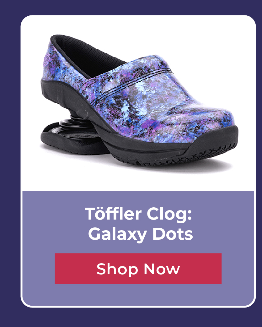 Töffler Clog - Galaxy Dots