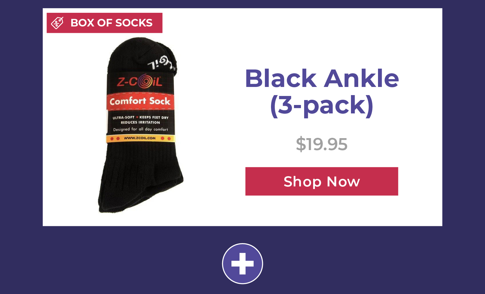 Black Ankle (3-pack)