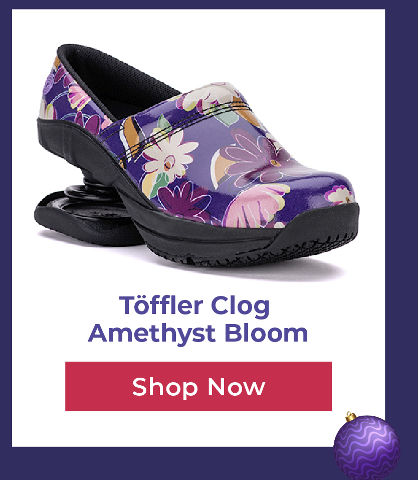 Töffler Clog - Amethyst Bloom