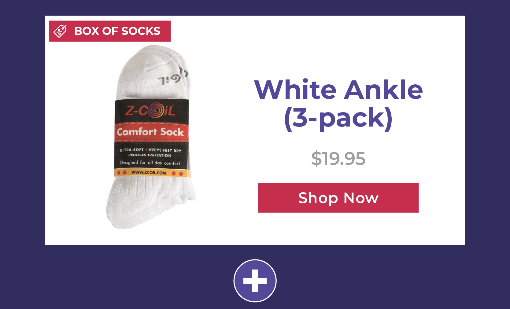 White Ankle (3-pack)