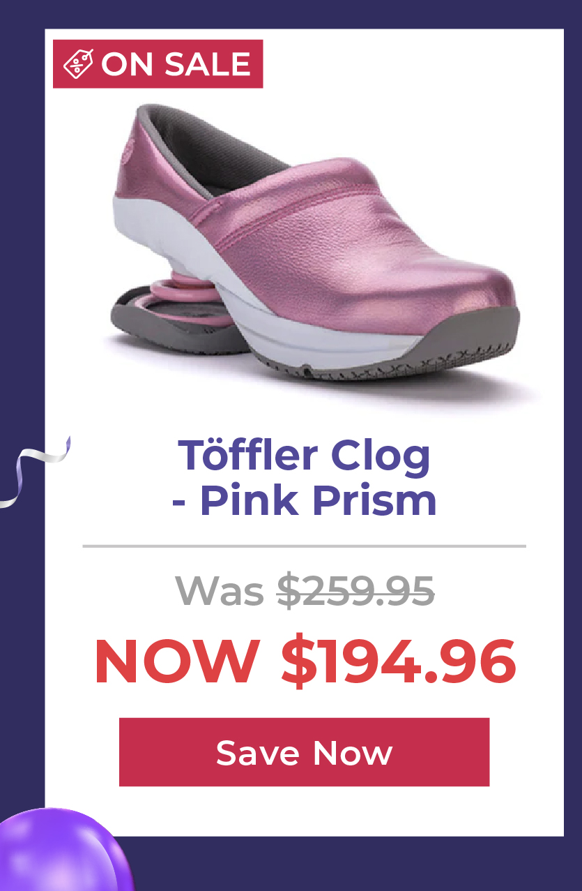 Töffler Clog - Pink Prism