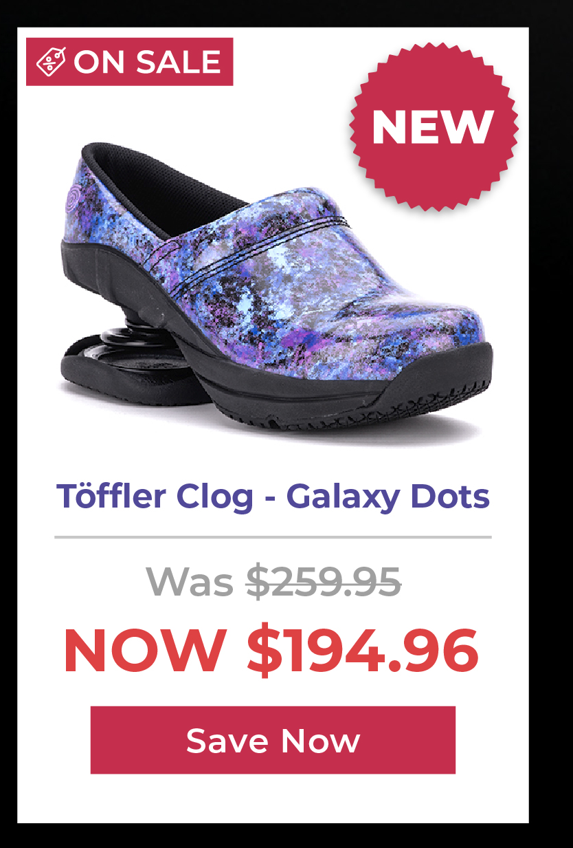 Töffler Clog - Galaxy Dots