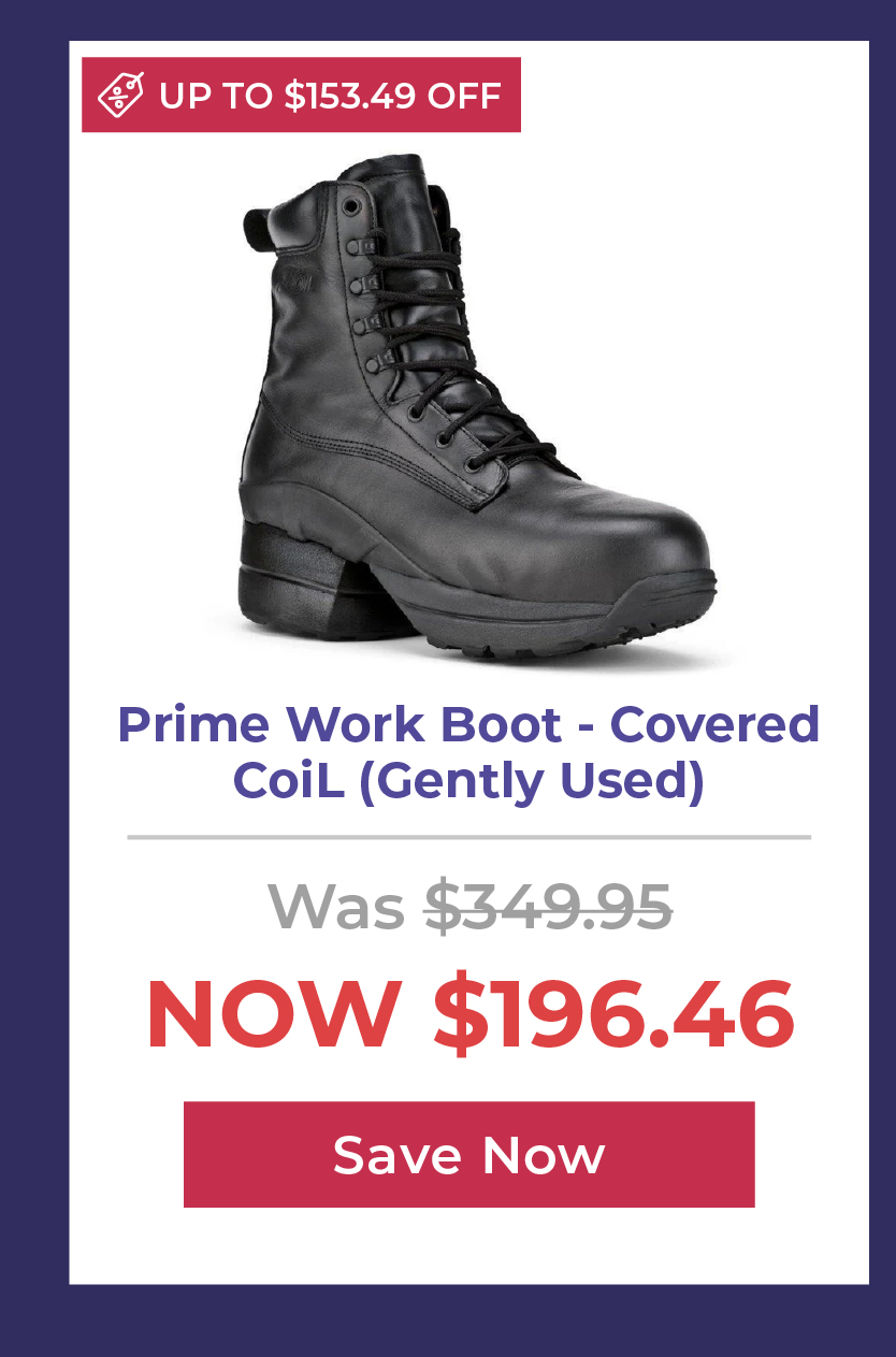 Prime Work Boot - Covered CoiL (Gently Used)