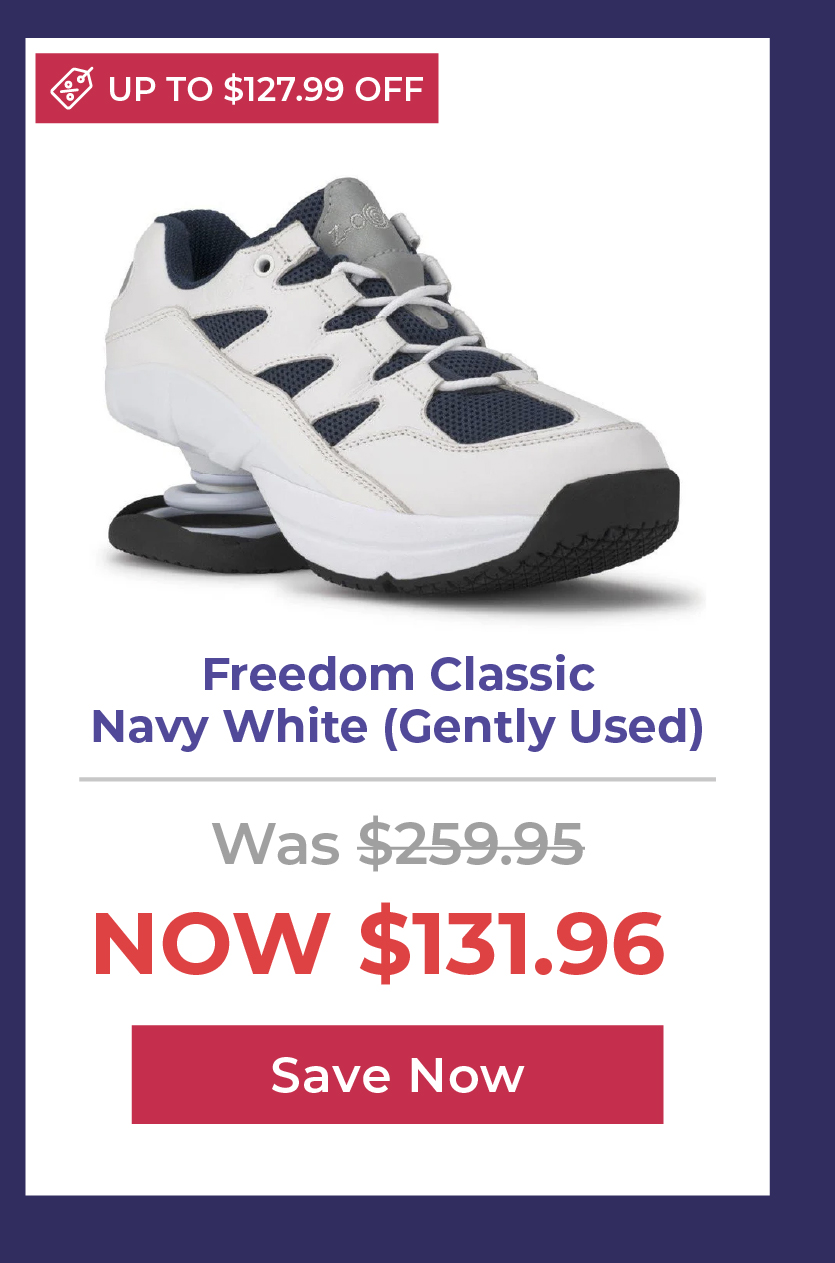 Freedom Classic Navy White (Gently Used)