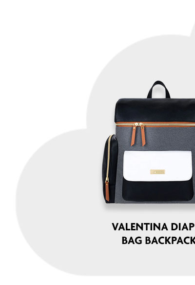 VALENTINA DIAPER BAG BACKPACK